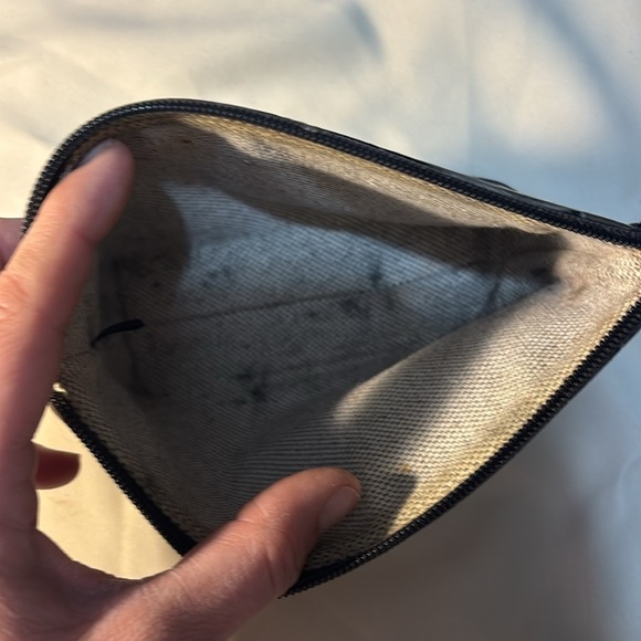 Dooney & Bourke Brown Croco Embossed Leather Logo Lock Hobo Bag with wristlet - Picture 6 of 12